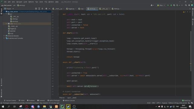 PyCharm is not auto completing and no documentation for websockets (Lazy Imports) смотреть онлайн