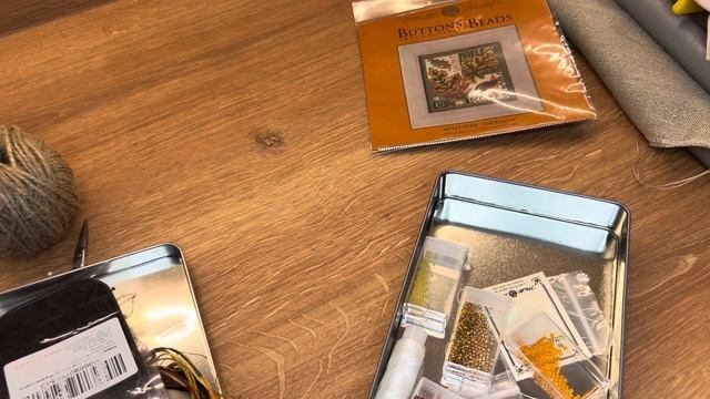 1. Первое видео. Все мои вышивальные процессы-Dimensions, Mill Hill, РТО и авторские схемы