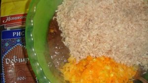 Полезная запеканка с рисом и печенью