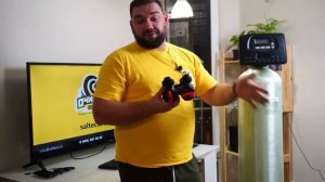 Как регулировать жесткость после умягчителя воды  Узел подмеса воды Clack