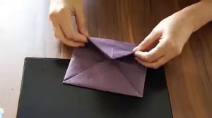 Как красиво сложить салфетки Кармашек для столовых приборов Servietten falten.