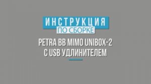Petra BB MIMO Unibox-2 с USB удлинителем.