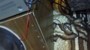 Тест динамика Alphard PS-8 #4 (не проклеенный короб, без фазоинвертора)