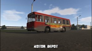 Motor Depot первый маршрут С рекламой
