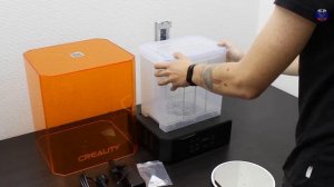 Обзор станции для сушки и промывки моделей Creality UW-02