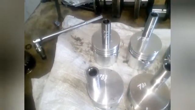 Сборка двигателя ЗИЛ 130. (часть:1) смотреть онлайн