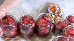 КОМПОТ ИЗ ПЕРСИКОВ НА  ЗИМУ  avc