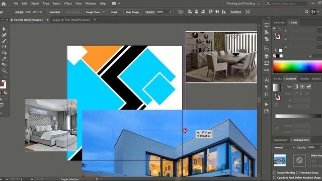 Digital Marketing Social Media Post Design Tutorial in Illustrator | Instagram and FB Banner Design смотреть онлайн