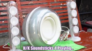 Harman Kardon Soundstick 4 & Aura Studio 3 l Who win ?!!!