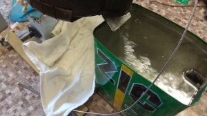 Самодельная дробь. (день первый , литье дроби в воду )