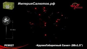 РС 9527 Крупно габаритный салют (1,5"х88 залпов) www.isalutov.ru тел.: 8908 992-43-53 / 89146649499