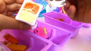 #Slime Dippers Пони Мультик - НАМ НАМС МЕНЯЮЩИЕ ЦВЕТ и СОУСЫ СЛАЙМЫ! Color Changing Snacks