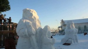 20.12.18. Камень-на-Оби ."Снежный городок" .