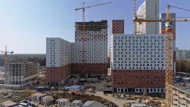 Митино парк | Ход строительства. Апрель | ПИК смотреть онлайн