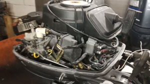 Tohatsu 18, 4 такта, s нога