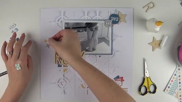 Scrapbooking Process - You Rock; Cocoa Vanilla Studio смотреть онлайн