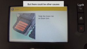 “Slide Green Tab on the Drum Unit” Brother Printers – How to clear the error message