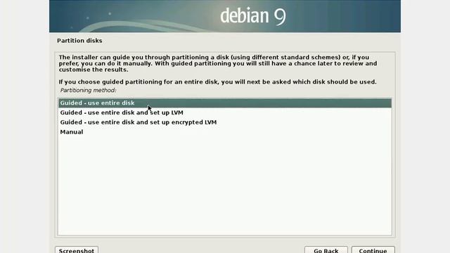 Debian 9.0 - Stretch Offline Installation with Virtual Box 5.1 смотреть онлайн