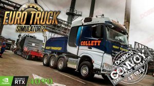 Euro Truck Simulator 2 на руле Fanatec DD1 / RTX4090 Конвой Dobrov 47RUS