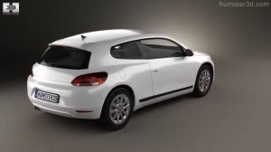 Volkswagen Scirocco 2012 by 3D model store Humster3D.com