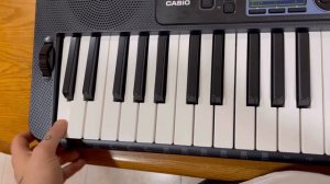 CASIO CT-S300 keyboard unboxing and preview