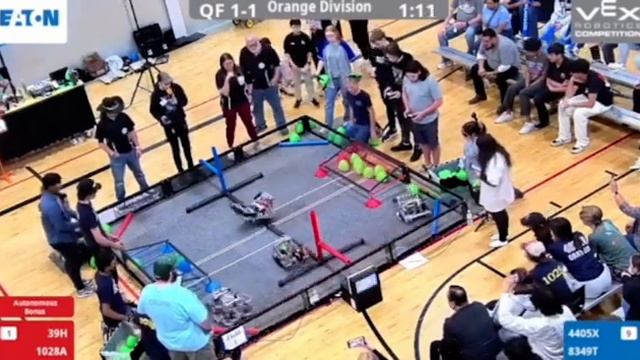 2024 CREATE U.S. Open Robotics Tournament- VRC HS Orange Division: QF 1-1