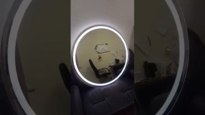 Круглое зеркало с подсветкой