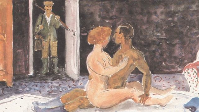БРАССЕНС по-русски:"Рогоносец"-  BRASSENS en russe "Le cocu"
