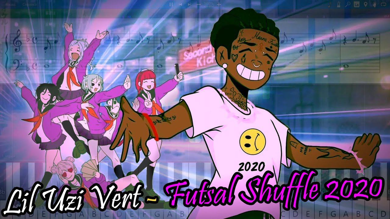 Lil Uzi Vert - Futsal Shuffle 2020 [Piano Tutorial | Sheets | MIDI] Synthesia