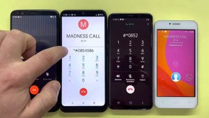 Incoming Call OnePlus 5T Vs ZTE Blade A51 lite / Outgoing Call Samsung Galaxy S9 and Lenovo A2016a4