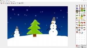 Уроки ПервоЛого. Анимационная открытка с Новым годом! Часть 2