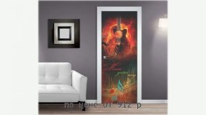 100 вариантов Как обновить старую дверь. Декорирование двери виниловой наклейкой