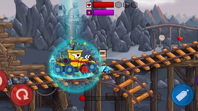 Все боссы в Car eats car 2. смотреть онлайн