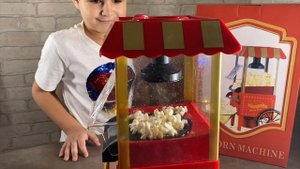 Детский попкорн автомат Popcorn Machine. Наш обзор