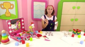 Видео для детей. Маша и подружки! Делаем татуировку с Клавой