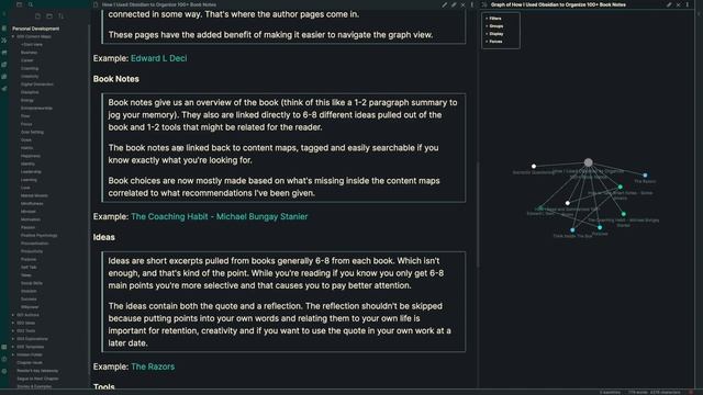 Obsidian Tutorial: How I Organize 100+ Book Notes