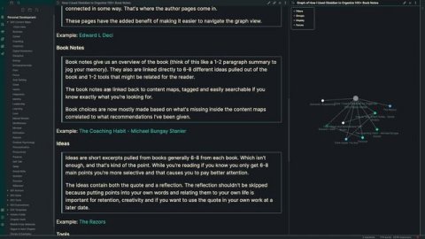 Obsidian Tutorial: How I Organize 100+ Book Notes