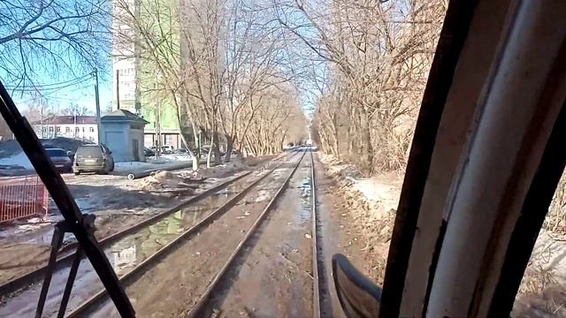Трамвайный маршрут #21, Нижний Новгород. Часть 3. смотреть онлайн