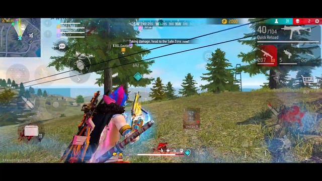 BR RANK GAMEPLAY HIGHLIGHTS | GARENA FREE FIRE - Mr.P Gaming смотреть онлайн