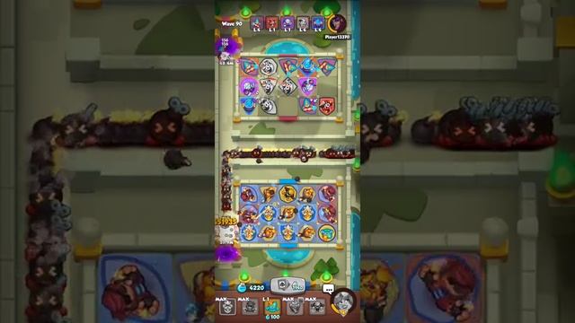 rush royale wave 100 смотреть онлайн