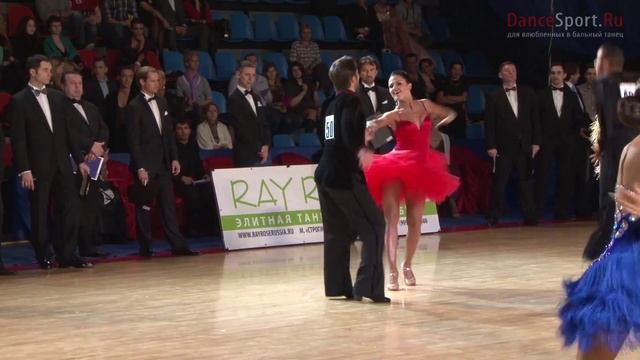 Кирилл Белоруков - Эльвира Скрыльникова, 1/2 Jive смотреть онлайн