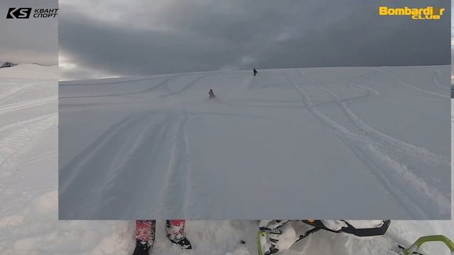 Ергаки, март 2020г. Bombardier club Москва. смотреть онлайн