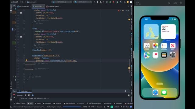 Flutter fl_chart - Flutter animated line chart (animated line graph) смотреть онлайн