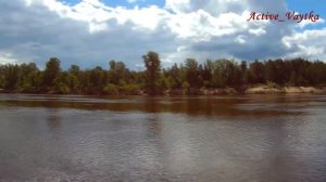 Поход по Вятке на самодельном парусном катамаране "Любава"