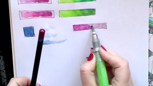 Карандаши Derwent Inktense. Советы для начинающих смотреть онлайн