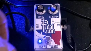 Pedal pawn Texas Twang, Stevie Ray Vaughan tones
