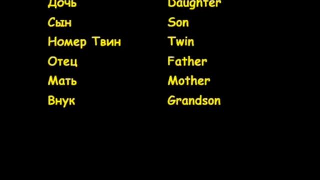 Научиться говорить Английский-семья смотреть онлайн