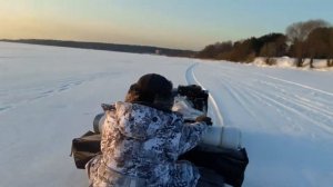 Мотособака неплохо тащит 500кг