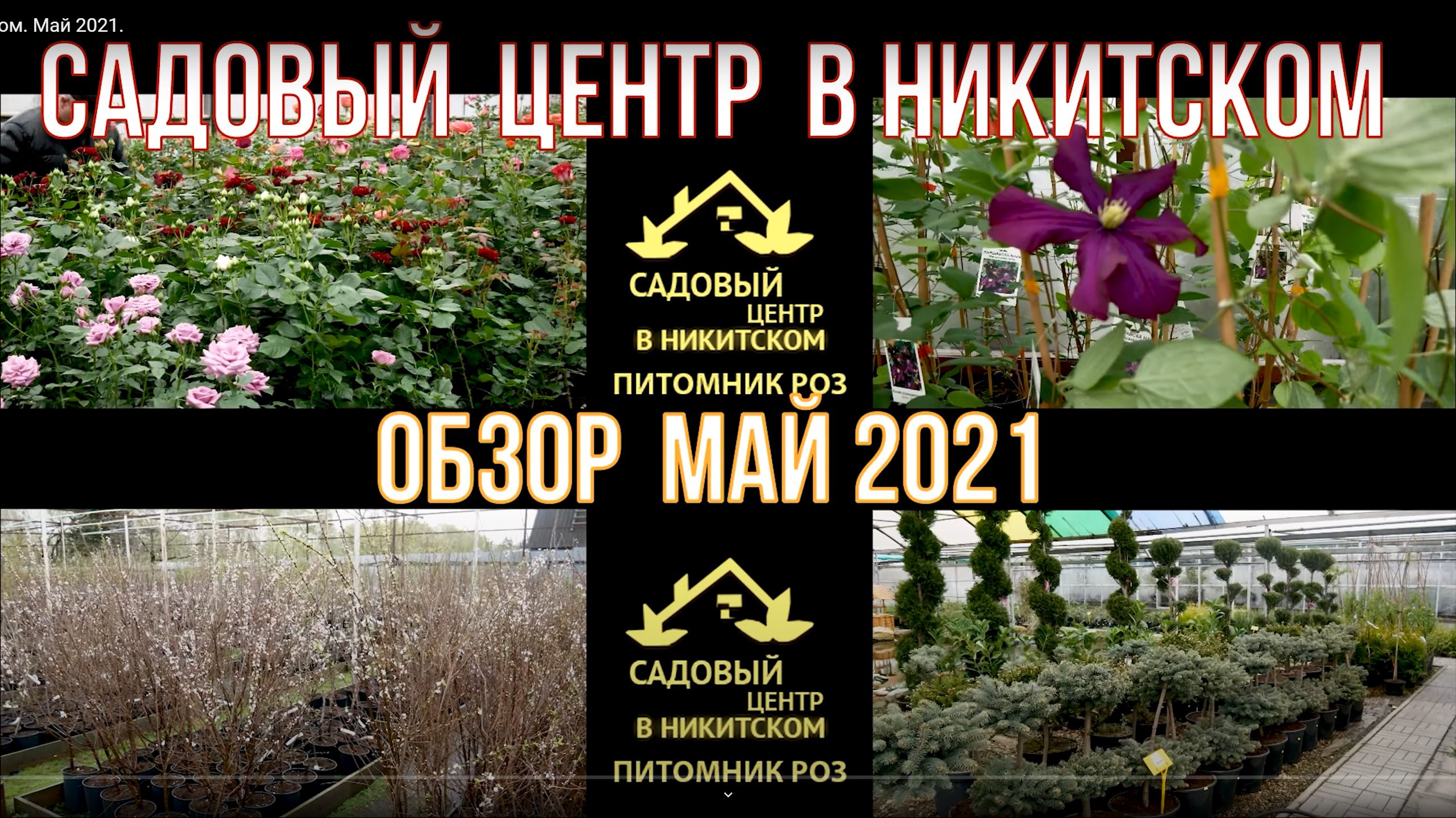 Садовый центр в Никитском Май 2021