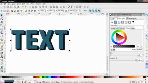 3D Text - Inkscape Tutorial